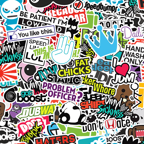 OTHERS • Tuner Stickers • Banners • Vinyl Sickness