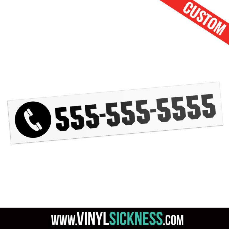 CUSTOM I HEART TEXT • Decal / Stickers / Banner • Vinyl Sickness