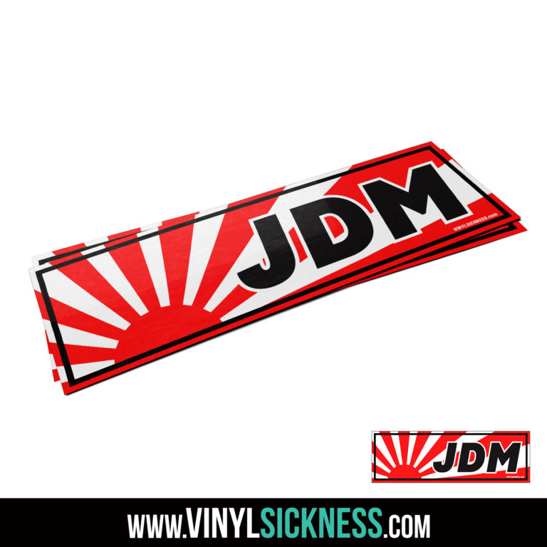 JDM GIRL • JDM Tuner Stickers / Decals • VS