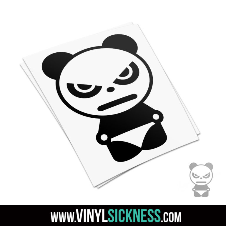 DRUNK PANDA • JDM TUNER STICKERS / DECALS • VS