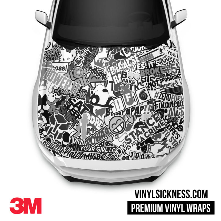 Sticker Bomb Vinyl Wrap • Vehicle / Trucks Vinyl wraps • Vinyl Sickness